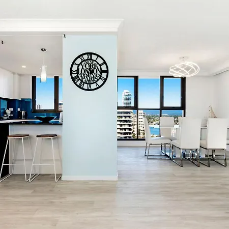 Acapulco 2 Bedroom Ocean View Surfers Paradise - Coasthm Gold Coast Exterior photo